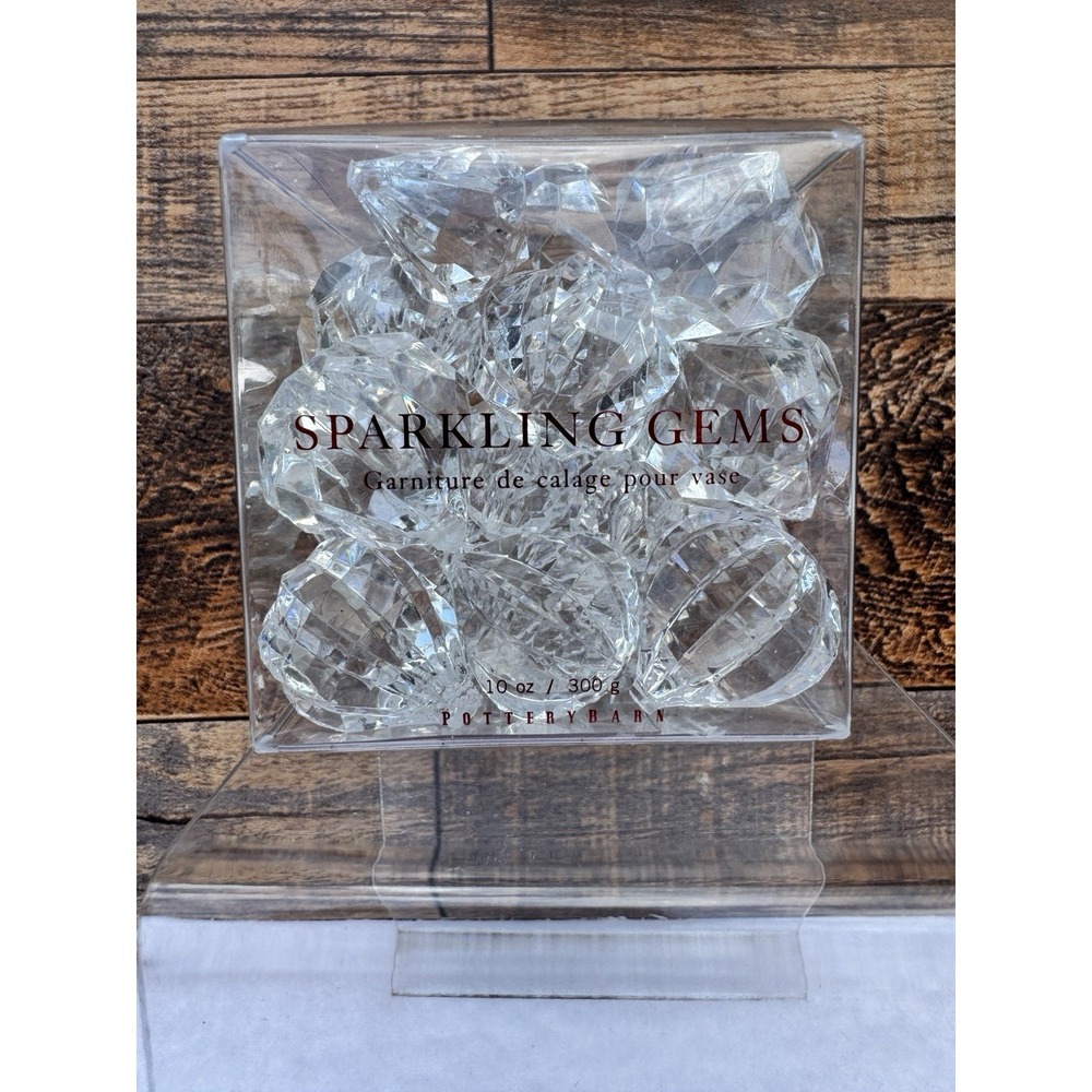 Pottery Barn Sparkling Gems Holiday Sparkle 10 Oz. Preowned